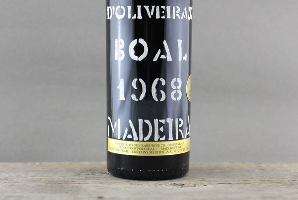 1968 D’Oliveiras Boal Madeira - $400 + - 1968 - 750ml - Boal - Bottle Size: 750ml