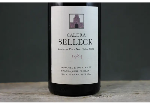 1984 Calera Selleck Vineyard Pinot Noir - $200-$400 - 1984 - 750ml - California - Mt. Harlan