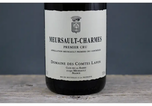 1990 Comtes Lafon Meursault 1er Cru Charmes (Pre-Arrival) - $400 + - 1990 - 750ml - Burgundy - Chardonnay