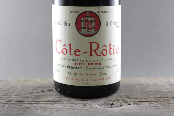 1991 Gentaz-Dervieux Cote Rotie Cote Brune - $400 + - 1991 - 750ml - Appellation: Cote Rotie - Bottle Size: 750ml