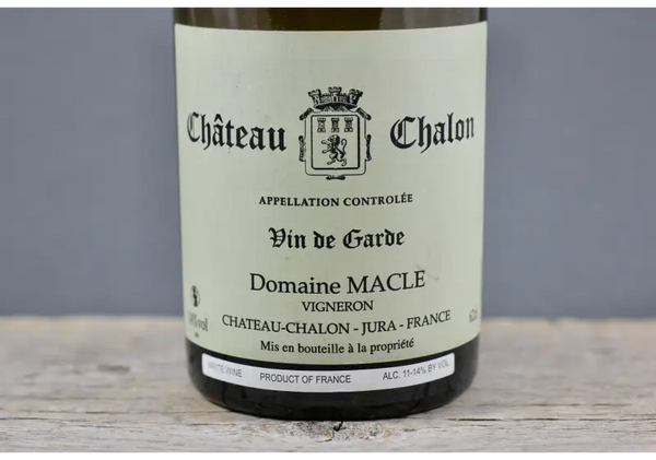 1991 Macle Château Chalon (Pre-Arrival) - $400 + - 1991 - 620ml - Chateau Chalon - France