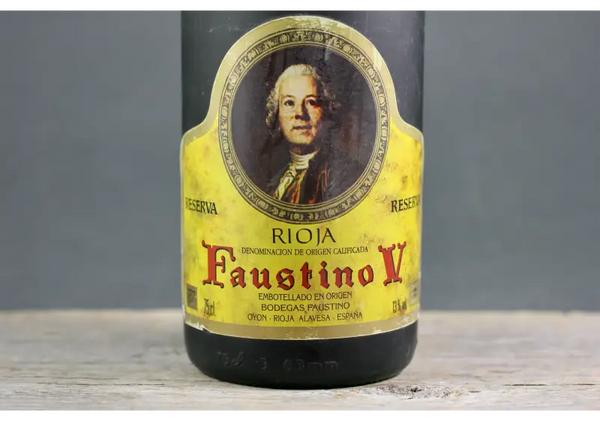 1995 Faustino V Rioja Reserva - $100-$200 - 1995 - 750ml - Price: $100