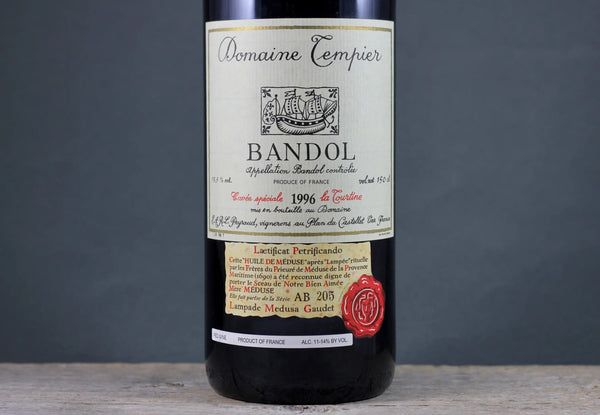 1996 Tempier Bandol Cuvée La Tourtine 1.5L - $400 + - 1.5L - 1996 - Appellation: Bandol - Bandol