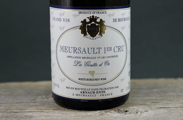 1997 Arnaud Ente Meursault 1er Cru La Goutte d’Or - $400 + - 1997 - 750ml - Burgundy - Chardonnay