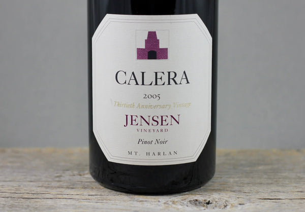2002 Calera Jensen Vineyard Pinot Noir - $200-$400 - 2002 - 750ml - Appellation: Mt. Harlan - Bottle Size: 750ml