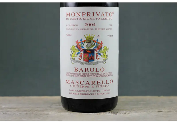 2004 Giuseppe Mascarello Barolo Monprivato - $200-$400 - 2004 - 750ml - Barolo - Italy