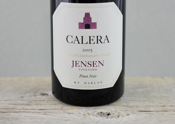 2005 Calera Jensen Vineyard Pinot Noir - $200-$400 - 2005 - 750ml - Appellation: Mt. Harlan - Bottle Size: 750ml