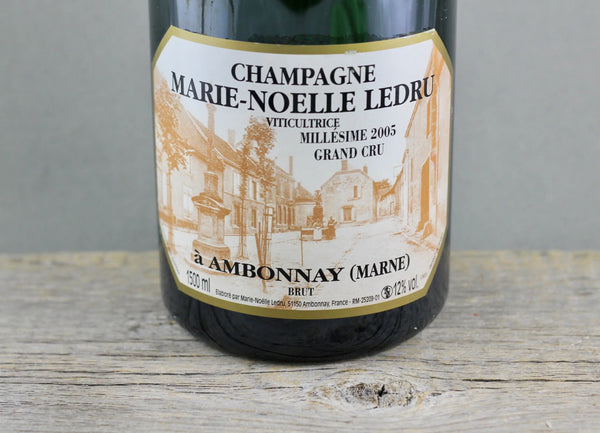 2005 Marie-Noelle Ledru Grand Cru Brut Champagne 1.5L - $400 + - 1.5L - All Sparkling - Ambonnay - Appellation: Ambonnay