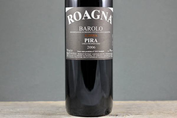 2006 Roagna Barolo Pira Riserva (Late-release) - $400 + - 2006 - 750ml - Appellation: Barolo - Barolo