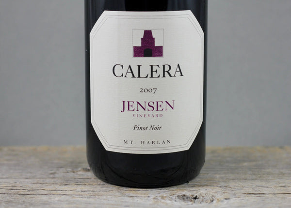 2007 Calera Jensen Vineyard Pinot Noir - $200-$400 - 2007 - 750ml - Appellation: Mt. Harlan - Bottle Size: 750ml