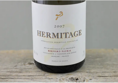 2007 Faurie Hermitage Bessards-Le Méal (Gold capsule) - $200-$400 750ml France
