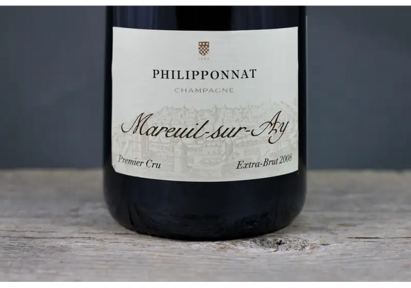2008 Philipponnat Mareuil sur Ay Premier Cru Extra Brut Champagne - $200-$400 - 2008 - 750ml - All Sparkling - Champagne