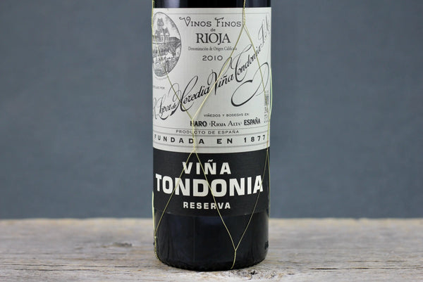 2010 Lopez de Heredia Viña Tondonia Rioja Reserva 375ml - 2010 - 375ml - Bottle Size: 375ml - Country: Spain