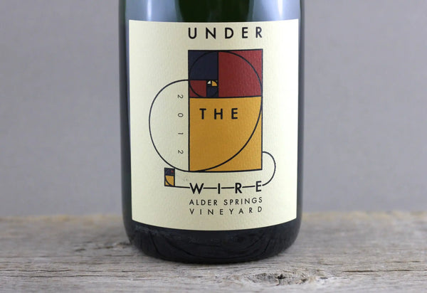 2012 Under the Wire Alder Springs Vineyard Sparkling Chardonnay - $60-$100 - 2012 - 750ml - All Sparkling - California