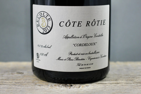 2013 Benetiere Côte Rôtie Cordeloux 1.5L - $400 + - 1.5L - 2013 - Appellation: Cote Rotie - Bottle Size: 1.5L
