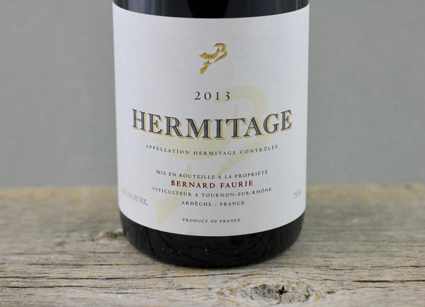 2013 Bernard Faurie Hermitage Gréffieux-Bessards (Cream capsule) - $200-$400 - 2013 - 750ml - Appellation: Hermitage