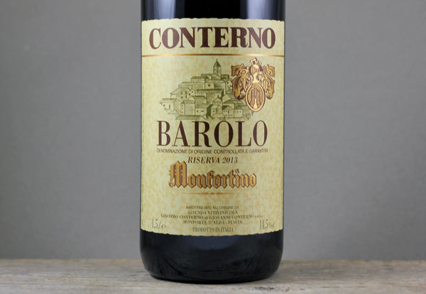 2013 Giacomo Conterno Barolo Riserva Monfortino 1.5L - $400 + - 1.5L - 2013 - Appellation: Barolo - Barolo