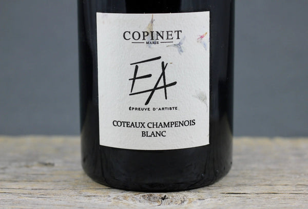 2015 Marie Copinet Épreuve d’Artiste Coteaux Champenois Blanc - $60-$100 - 2015 - 750ml - All Sparkling