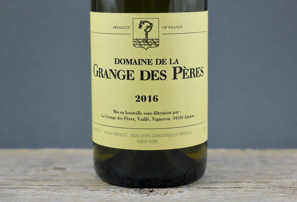 2016 Grange des Pères l’Herault VDP Blanc - $400 + - 2016 - 750ml - Bottle Size: 750ml - Country: France