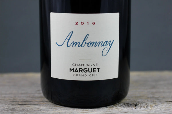 2016 Marguet Ambonnay Grand Cru Champagne - $100-$200 - 2016 - 750ml - All Sparkling - Ambonnay