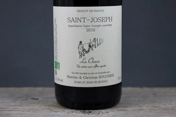 2016 Rouchier Saint Joseph La Chave - $60 - $100 750ml France