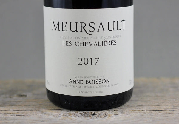2017 Anne Boisson Meursault Les Chevalières - $200-$400 - 2017 - 750ml - Appellation: Meursault - Bottle Size: 750ml