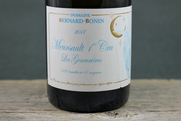 2017 Bernard-Bonin Meursault 1er Cru Les Genevrières - $400 + - 2017 - 750ml - Burgundy - Chardonnay