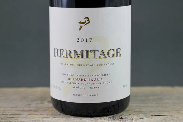 2017 Bernard Faurie Hermitage Gréffieux/Bessards (Cream capsule) - $200-$400 - 2017 - 750ml - Appellation: Hermitage