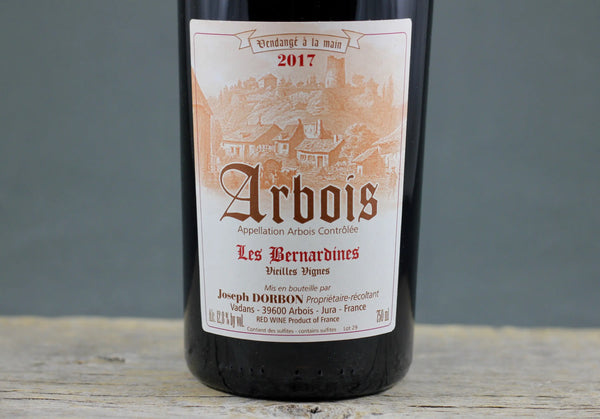 2017 Joseph Dorbon Arbois Rouge Les Bernardines - 2017 - 750ml - Appellation: Arbois - Arbois - Bottle Size: 750ml