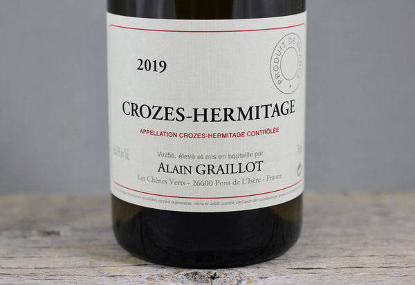 2019 Alain Graillot Crozes Hermitage Blanc - $40-$60 - 2019 - 750ml - Appellation: Crozes-Hermitage - Bottle Size: 750ml