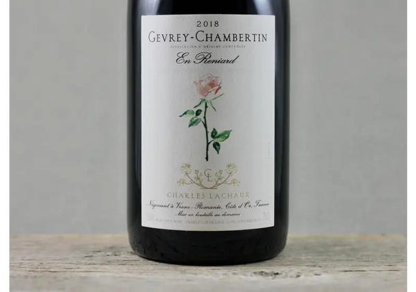 2018 Charles Lachaux Gevrey Chambertin En Reniard - $400 + 750ml Burgundy France