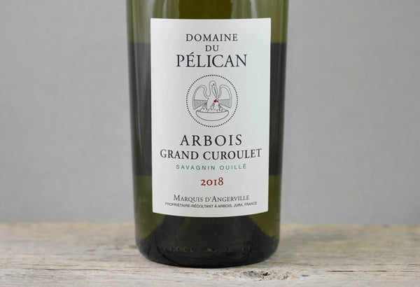 2018 Domaine du Pélican Arbois Grand Curoulet Savagnin (Ouille) - $60-$100 - 2018 - 750ml - Appellation: Arbois - Arbois