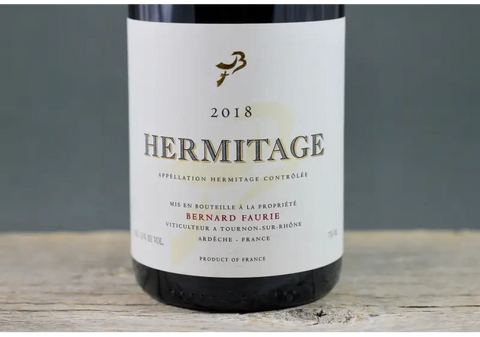 2018 Faurie Hermitage Bessards (Red capsule) - $200-$400 750ml France