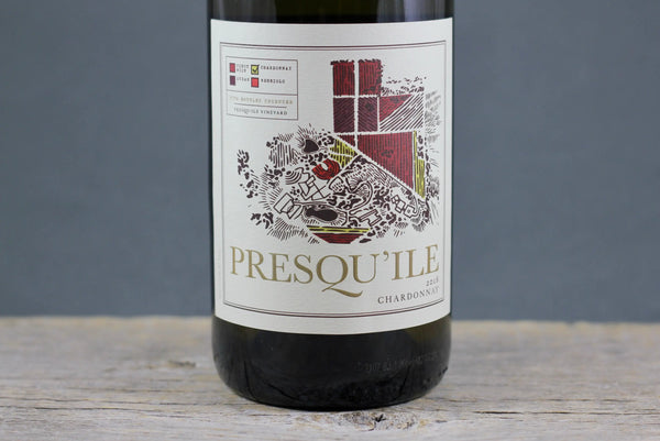 2018 Presqu’ile Estate Chardonnay - 2018 - 750ml - Appellation: Santa Maria Valley - Bottle Size: 750ml - California