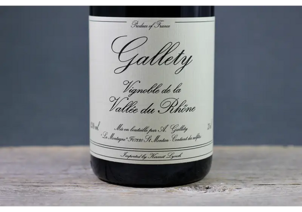 2019 Domaine Gallety Cotes Du Vivarais Cuvée Gallety - 2019 - 750ml - Cotes du Rhone - France - Grenache