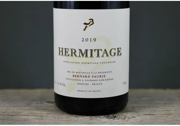 2019 Bernard Faurie Hermitage Bessards (Red capsule) - $200-$400 - 2019 - 750ml - France - Hermitage