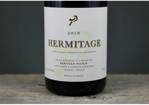 2019 Faurie Hermitage Bessards (Red capsule) - $200-$400 750ml France