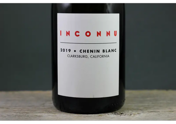 2019 Inconnu Clarksburg Chenin Blanc - 2019 - 750ml - California - Chenin Blanc - Clarksburg