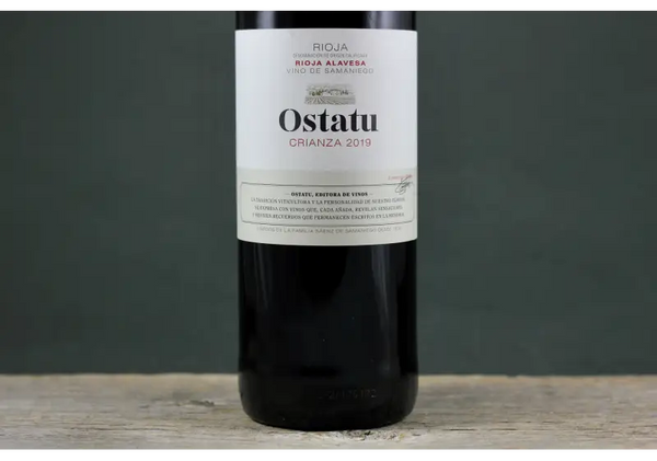 2019 Ostatu Rioja Crianza Tinto - 2019 - 750ml - Price: $20 - Red