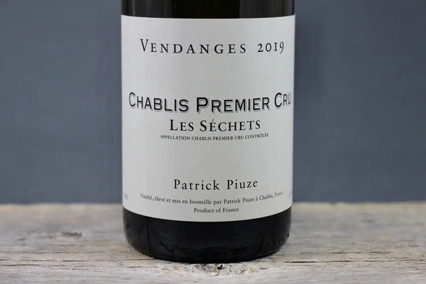 2019 Patrick Piuze Chablis 1er Cru Les Séchets - $60-$100 - 2019 - 750ml - Appellation: Chablis - Bottle Size: 750ml