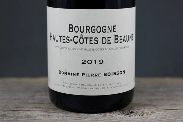 2019 Pierre Boisson Hautes Côtes de Beaune Rouge - $40-$60 - 2019 - 750ml - Burgundy - France
