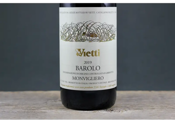 2019 Vietti Barolo Monvigliero - $200-$400 - 2019 - 750ml - Barolo - Italy