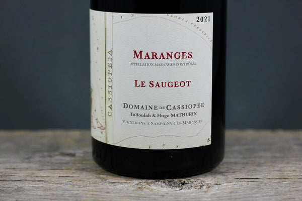 2021 Domaine de Cassiopée Maranges Le Saugeot - $100-$200 - 2021 - 750ml - Burgundy - France