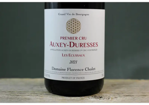 2020 Domaine Florence Cholet Auxey Duresses 1er Cru Les Ecussaux Rouge - $40 - $60 750ml Auxey - Duresses Burgundy