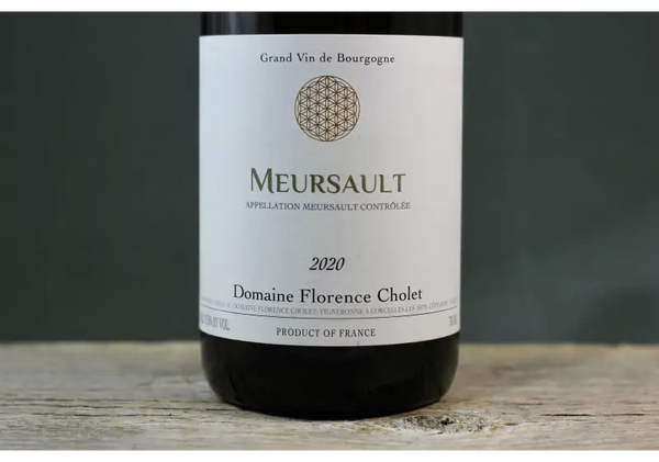 2020 Domaine Florence Cholet Meursault (Sous la Velle) - $60 - $100 - 2020 - 750ml - Burgundy - Chardonnay