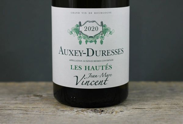 2020 Jean-Marc Vincent Auxey Duresses Les Hautés Blanc - $100-$200 - 2020 - 750ml - Appellation: Auxey-Duresses