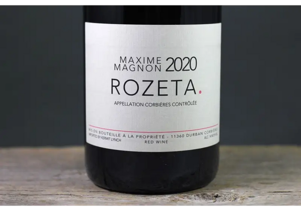 2020 Maxime Magnon Rozeta - $40-$60 - 2022 - 750ml - Carignan - Cinsault
