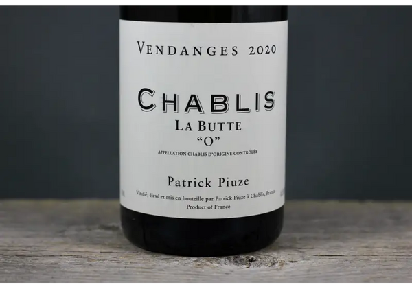 2020 Patrick Piuze Chablis La Butte ’O’ - $40-$60 - 2020 - 750ml - Burgundy - Chablis