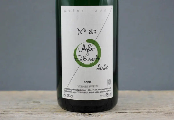 2020 Peter Lauer Ayler Riesling Kabinett Fass 87 ’Special Edition’ - 2020 - 750ml - Bottle Size: 750ml - Country: