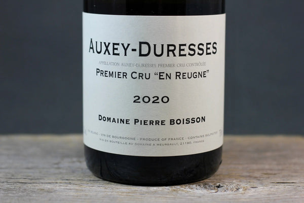 2020 Pierre Boisson Auxey Duresses 1er Cru En Reugne Blanc - $100 - $200 750ml Auxey - Duresses Burgundy